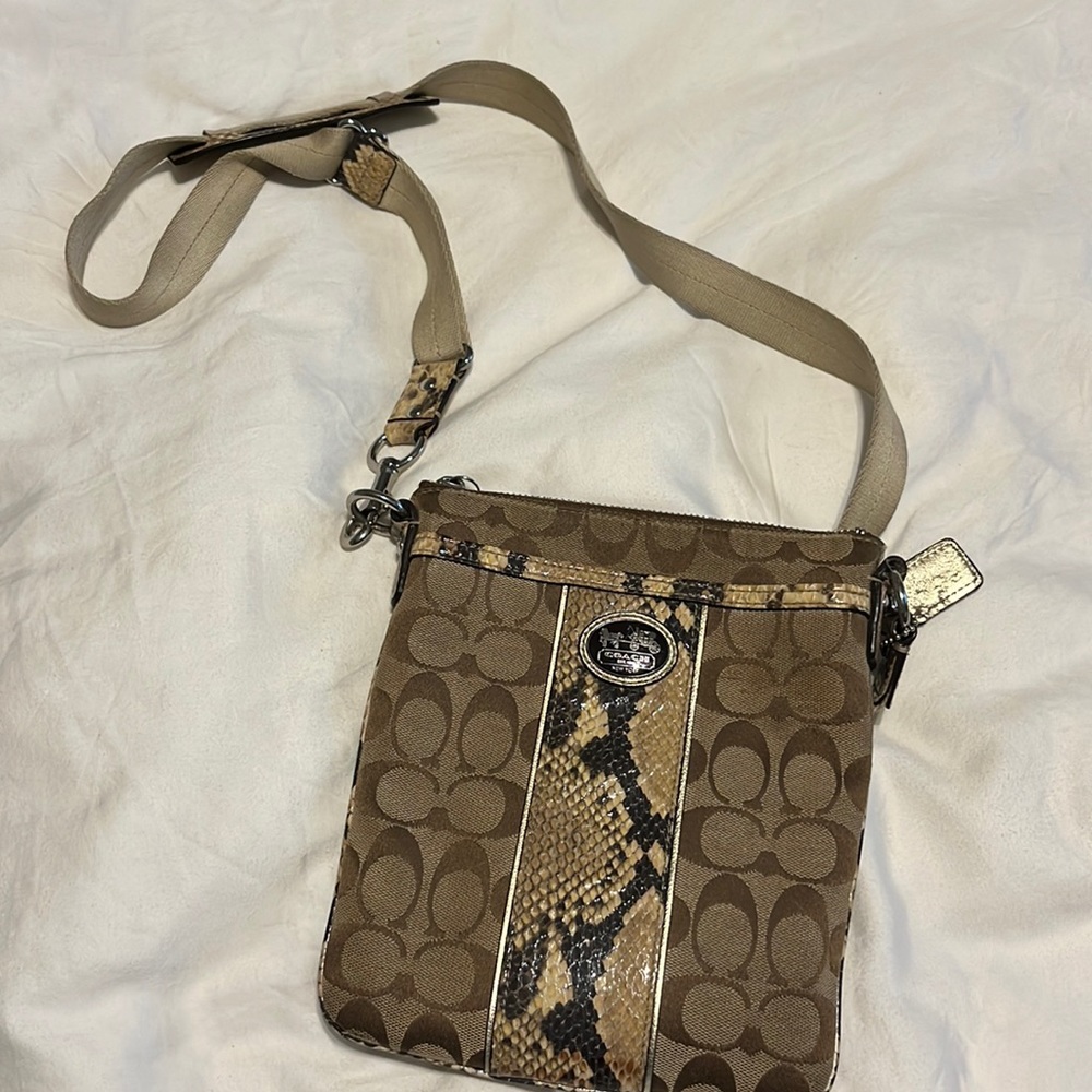 Coach crossbody bag, used